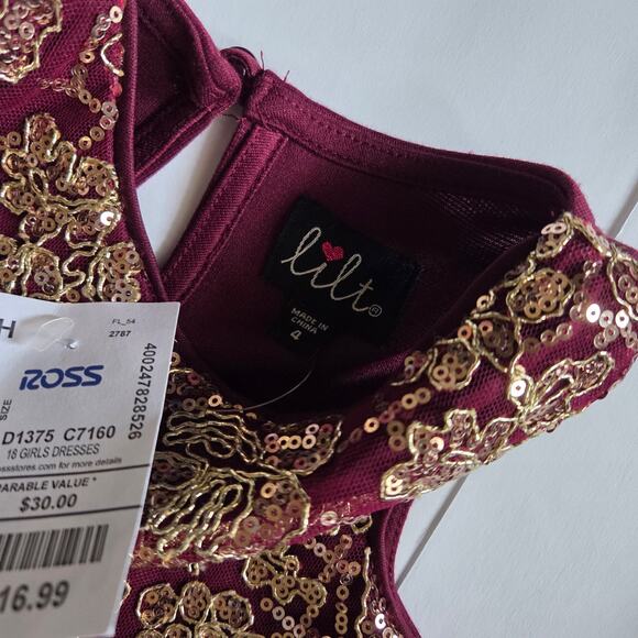 Girls Elegant Dress Lot of 2 Size 4T And 5 - Picture 3 of 13